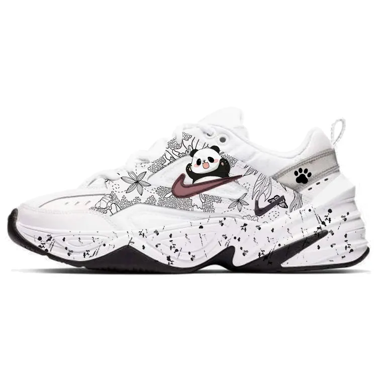 Nike M2K Tekno Chunky Sneakers Women's Low-top Black/White