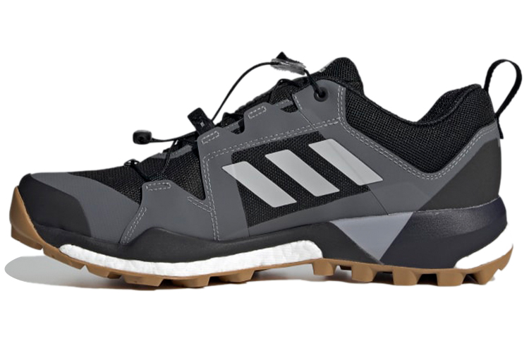 Adidas Terrex Skychaser Breathable Low top Hiking Shoes Men's Black Gray