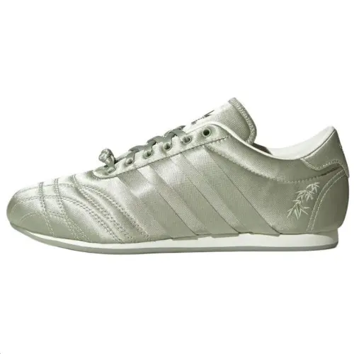 Adidas Originals Taekwondo Slip Resistant Abrasion Resistant Low top Training Shoes Women's Green