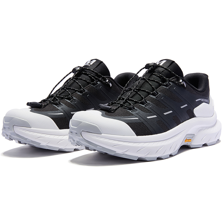 MERRELL FREE STRIDE Walk Cushioning Slip Resistant Mountaineering Hiking Shoes Unisex Black White