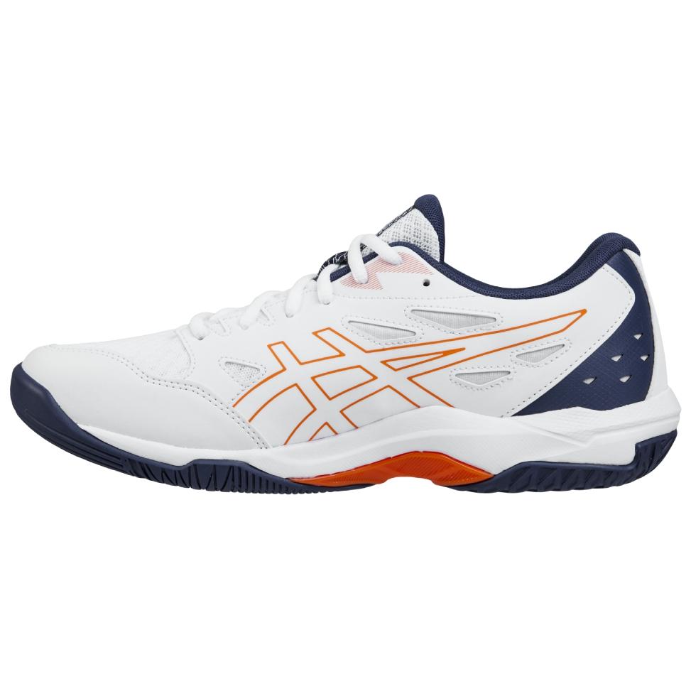 ASICS Gel Rocket 11 Soft And Comfortable Abrasion Resistant Low top Training Shoes Men’s White 2E Width