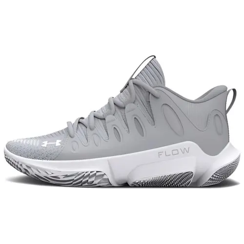Under Armour Flow Breakthru Cushioning Slip Resistant Low top Basketball Shoes Women's Gray