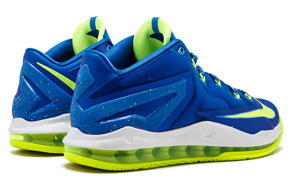 Мужские кроссовки Nike Lebron 11 (синие) — 钴蓝色/白 — фото 4