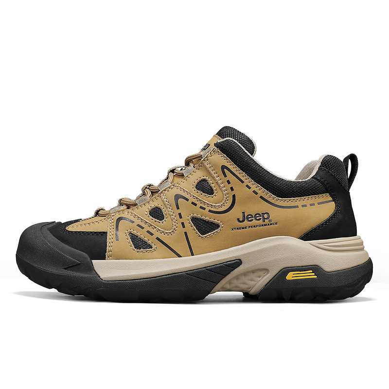 Jeep Low top Hiking Shoes Men’s Earth Yellow