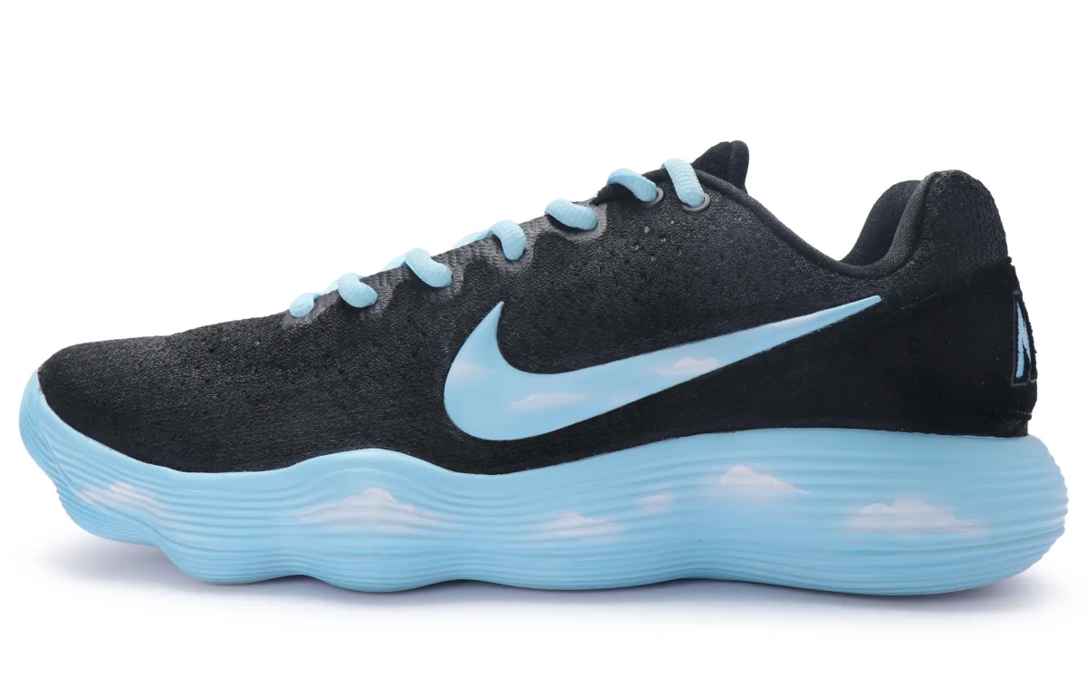 Nike Hyperdunk 2017 Basketball Shoes Men's Low Top Blue