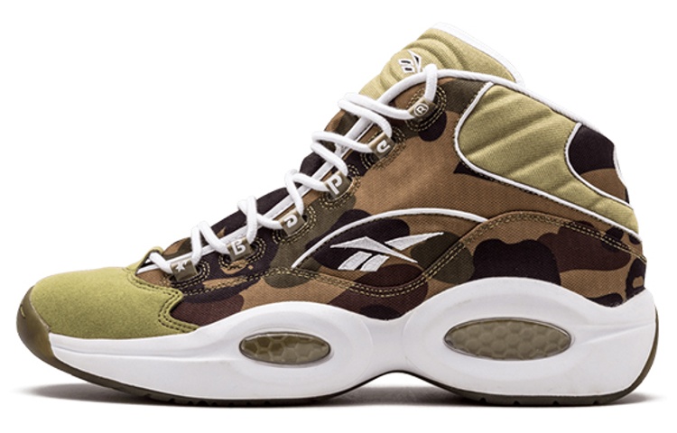 Reebok A Bathing Ape x Mita Sneakers x Reebok Question Mid '1st Camo'
