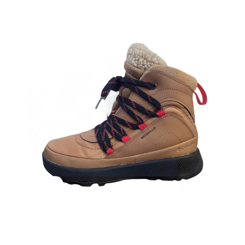Columbia Outdoor Abrasion Resistant Slip Resistant Abrasion Resistant Slip Resistant Crew Snow Boots Women's Brown