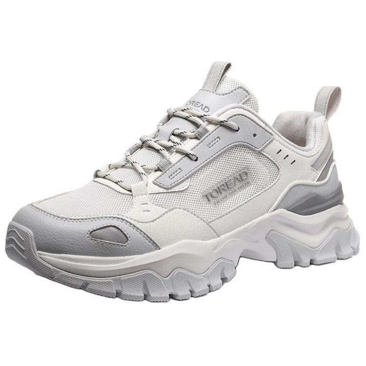 TOREAD Non slip Lightweight Low top Hiking Shoes Men’s Gray