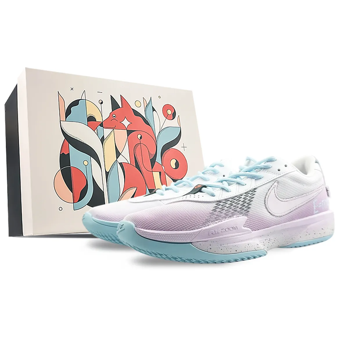 Nike Air Zoom G.T. Cut Academy Cushioning Slip Resistant Cushioning Slip Resistant Low top Basketball Shoes Unisex