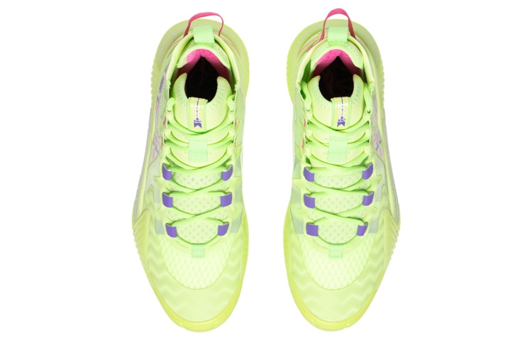 Li Ning Badfive 2 Textile, Synthetic Leather, TPU Cushioning Slip Resistant Abrasion Resistant Coverage Support Rebound