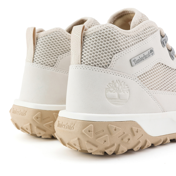 Timberland Mountaineering & Hiking Shoes Men’s Light Gray White
