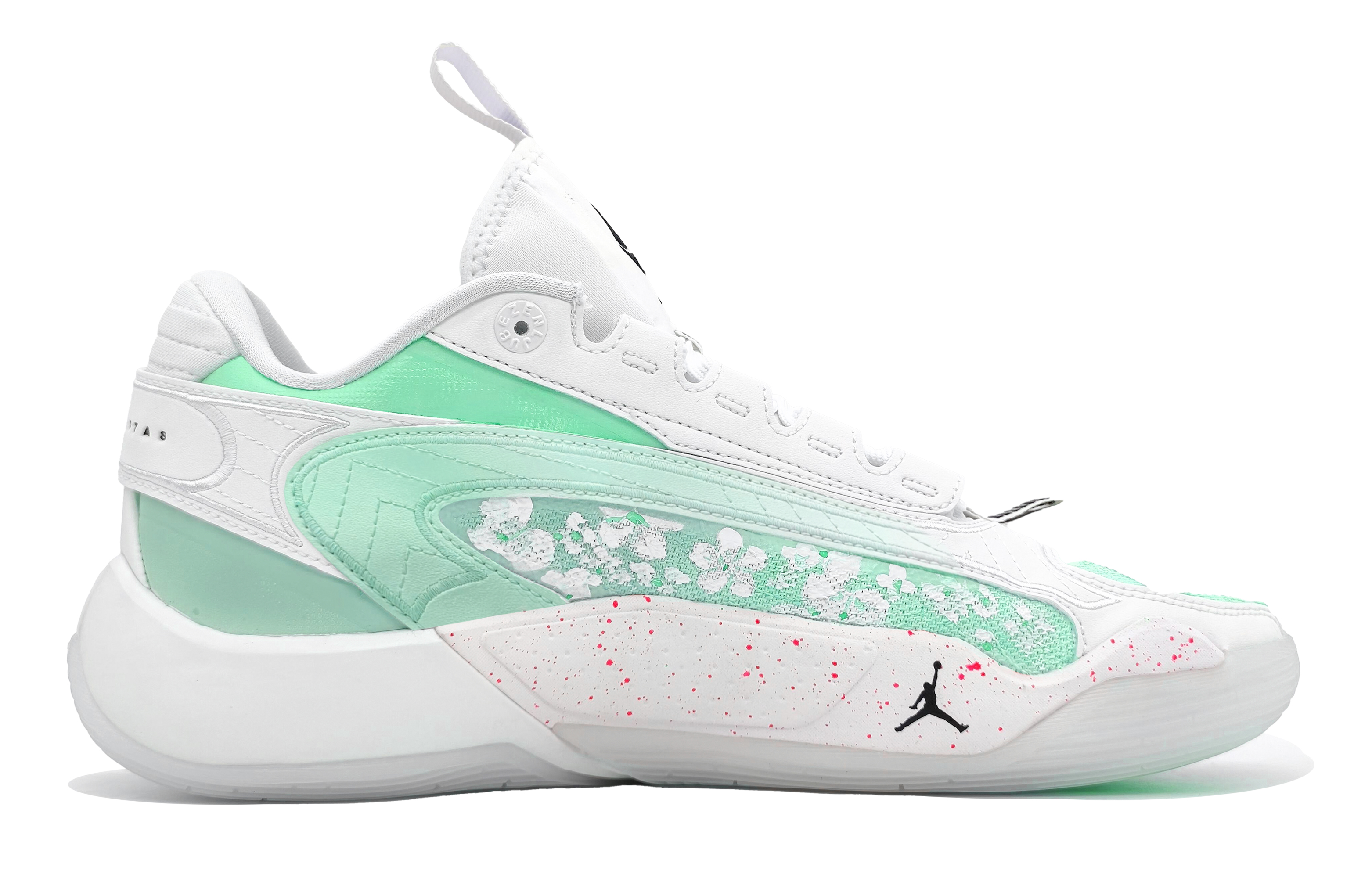 Jordan Luka 2 Cushioning Slip Resistant Abrasion Resistant Low top Basketball Shoes Women’s Tender Grass Green