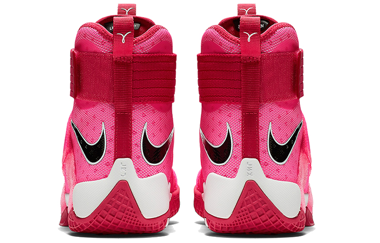 Мужские кроссовки Nike zoom soldier 10 LeBron EP "Think Pink" (розовые) — фото 5