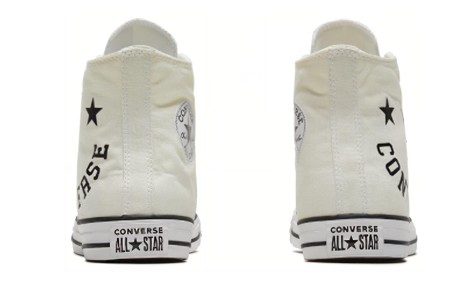 Кеды Converse Chuck Taylor All Star Cheerful (бежевые) — Бежевыйбелый — фото 5