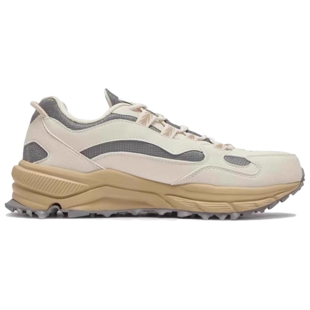 361° Breathable And Slip Resistant Breathable And Slip Resistant Low top Hiking Shoes Men’s Beige Gray