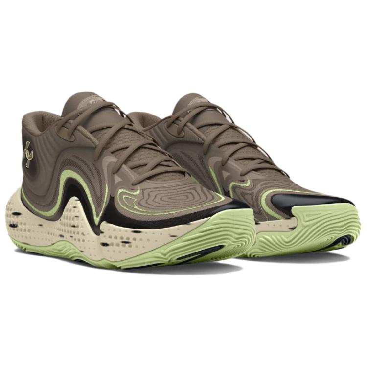 Under Armour Spawn 6 Mid ‘Taupe Dusk Green’