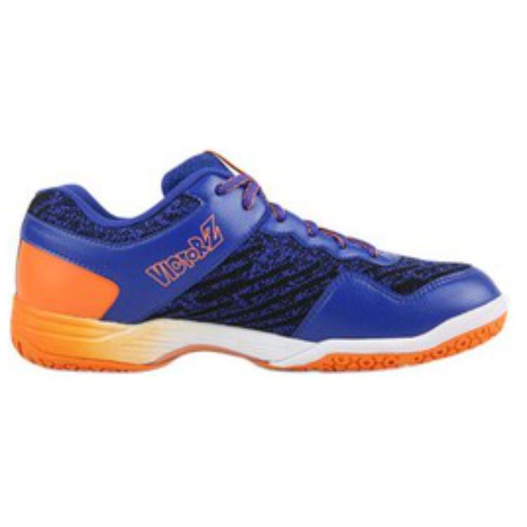 VICTOR Cushioning Breathable Low top Badminton Shoes Unisex Blue Orange