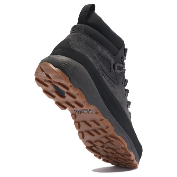 Columbia Slip Resistant Waterproof Grip Mid top Hiking Shoes Men’s Black