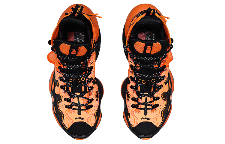 Li Ning Reburn Cushioning Slip Resistant Abrasion Resistant Coverage Support Rebound