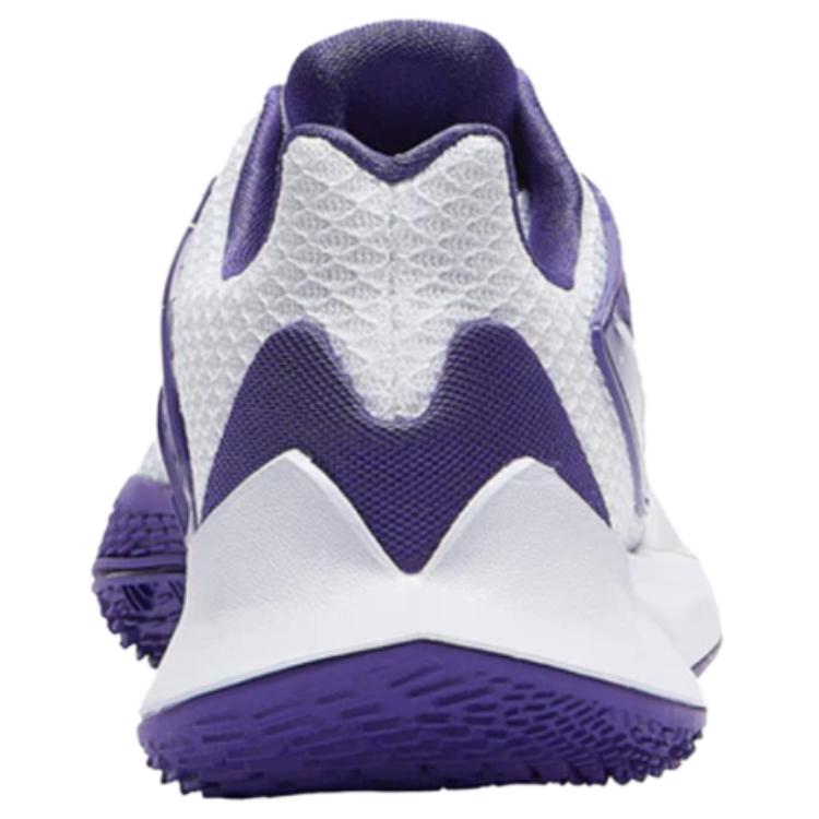 Мужские кроссовки Nike Kyrie Low 2 (бело-пурпурные) — Белыйфиолетовый — фото 4