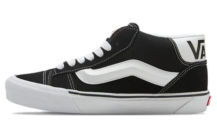 Knu Mid Vans 'Black White'