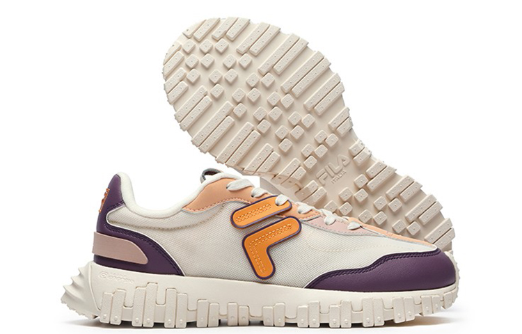 Женские кроссовки Fila FUSION HERITAGE RUNNING (фиолетовые) — Фиолетовый — фото 5