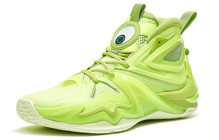 XTEP Textile, Synthetic Leather Cushioning Slip Resistant Abrasion Resistant Breathable High top Basketball Shoes Men’s