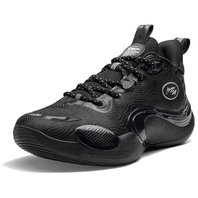 XTEP Abrasion Resistant Breathable Low top Basketball Shoes Men’s Black