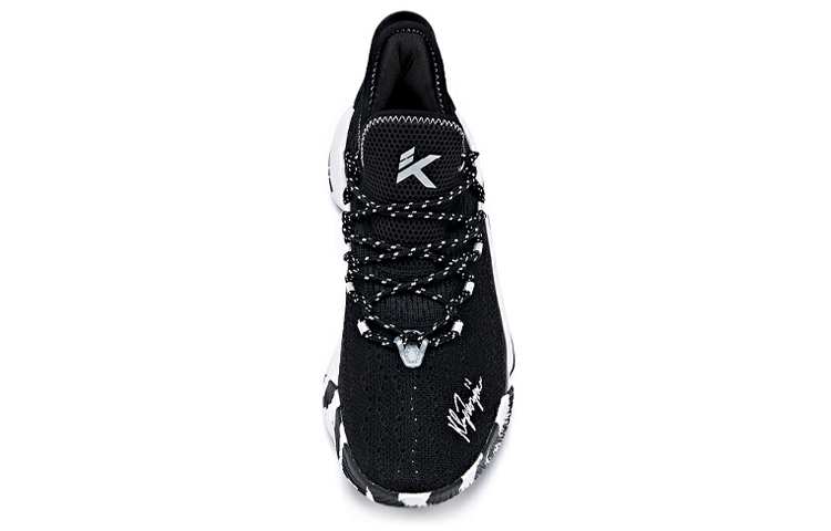 Anta Light Cavalry 5 Versatile Cushioning Slip Resistant Abrasion Resistant Low top Basketball Shoes Men’s Black White
