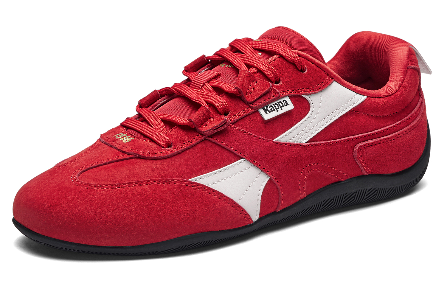 Kappa Back to Back Abrasion Resistant Low top Racing Shoes Women’s Cherry Red Winter White