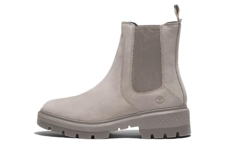 Timberland Cortina Valley Short Chelsea Boots Women's Gray