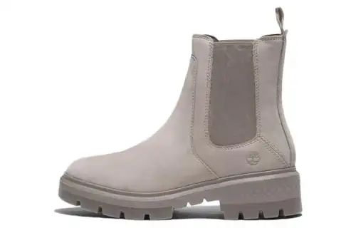 Timberland Cortina Valley Short Chelsea Boots Women's Gray