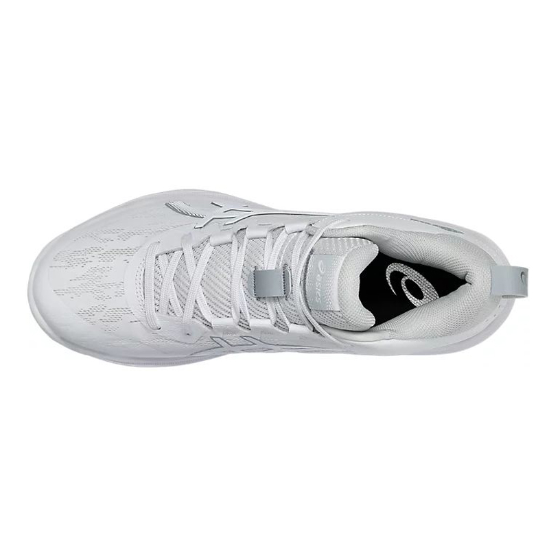ASICS GEL HOOP V17 Cushioning Slip Resistant Abrasion Resistant Low top Basketball Shoes Men’s White Gray