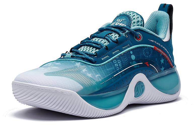 361° Slip Resistant Abrasion Resistant Low top Training Shoes Men’s Blue White