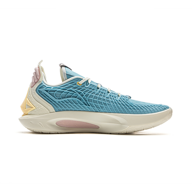 Li Ning JB3 Low top Basketball Shoes Men’s Wave Blue Ivory