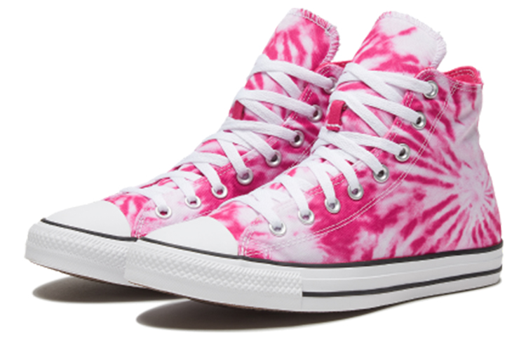 Кеды Converse All Star (розово-белые) — Розовый / белый — фото 3