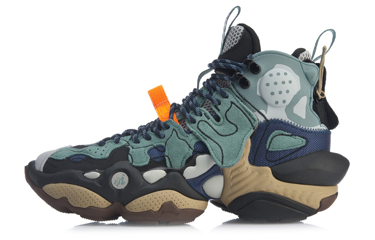 LiNing 2020 ACE A/W NYFW Men's Shoes - Green/Black