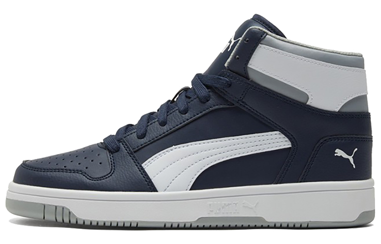 Кроссовки PUMA REBOUND (сине-бело-серые) — Синий / белый / серый — фото 1