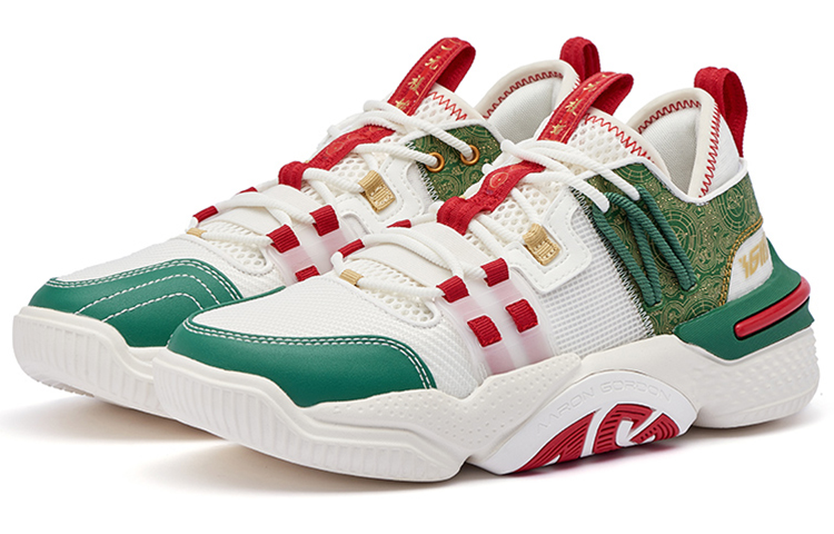 361° Mesh, Synthetic Leather Cushioning Slip Resistant Abrasion Resistant Low top Basketball Shoes Men’s