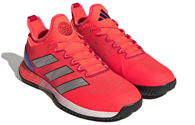 Adidas Adizero Ubersonic 4 Solar Red Silver Metallic Lucid Blue
