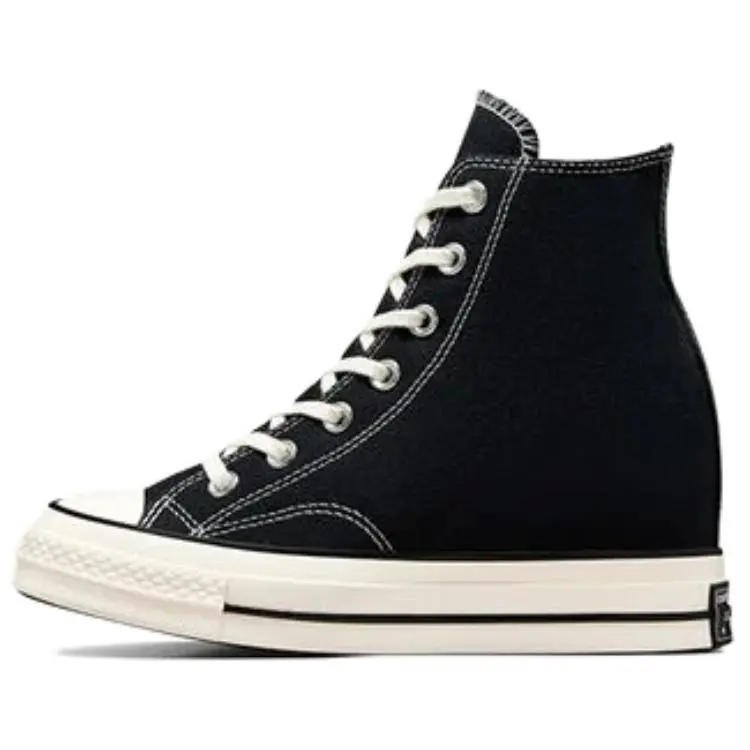 Chuck 70 Wmns Converse Wedge Platform High 'Black Egret' Women's