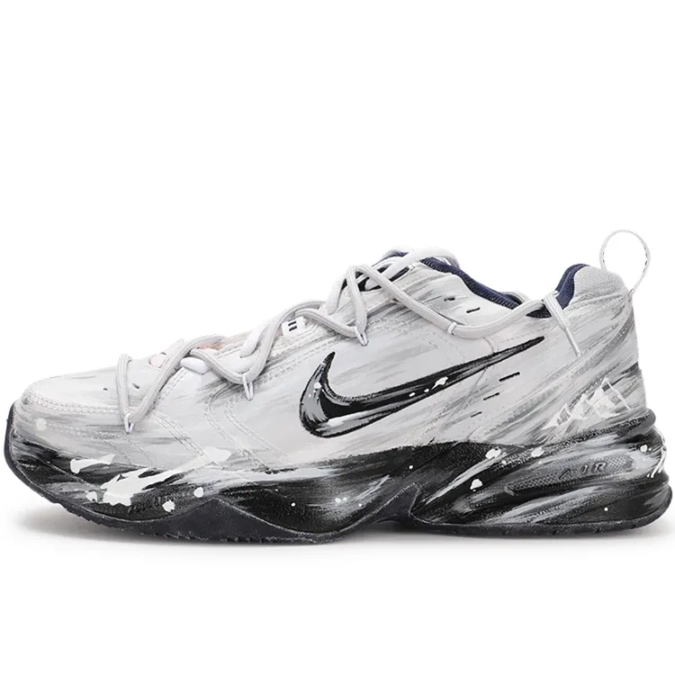 Nike Air Monarch 4 Cushioning Slip Resistant Abrasion Resistant Height Increasing Low top Chunky Sneakers Unisex