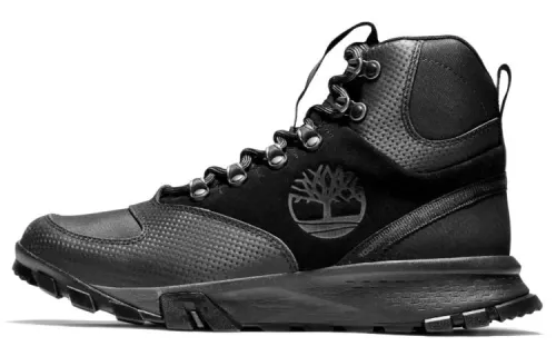 Timberland Garrison Trail Mountaineering & Hiking Shoes Men's High Top Black