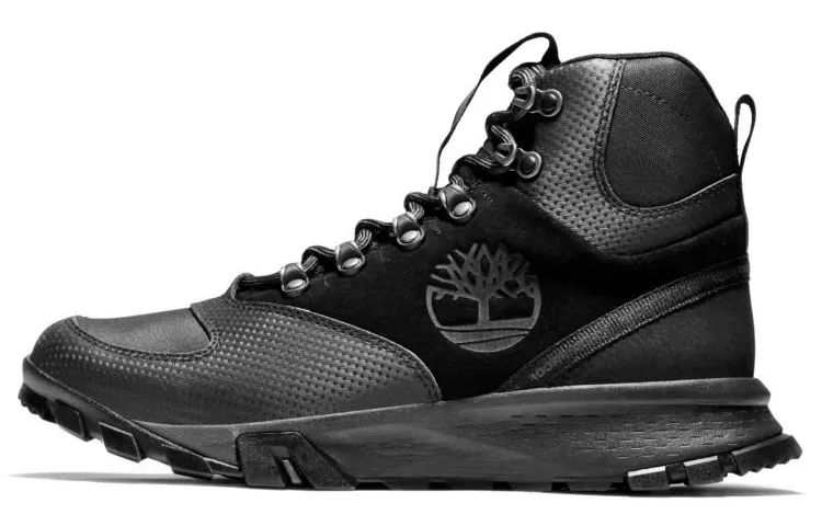 Timberland Garrison Trail Mountaineering & Hiking Shoes Men's High Top Black