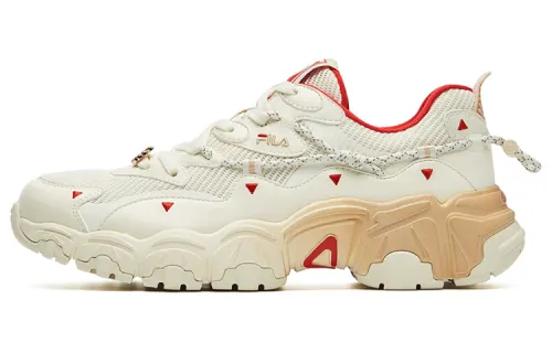 FILA Heritage FHT Dad Shoes Beige/White