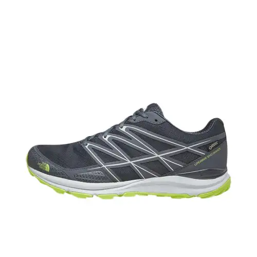 THE NORTH FACE Slip Resistant Abrasion Resistant Low top Hiking Shoes Men's Gray