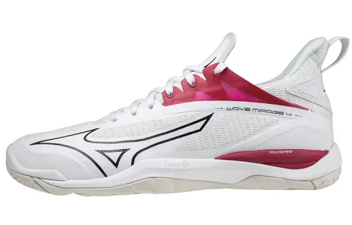 Mizuno Training Shoes Women's Low Top White/Red