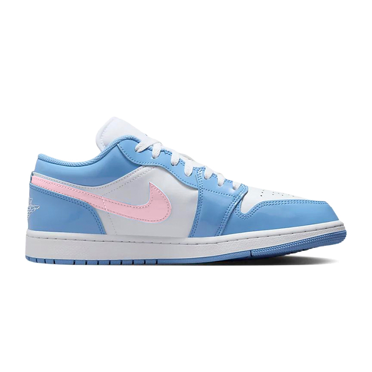 Jordan Air Jordan 1 Vintage Basketball Shoes Unisex Low Top Blue/Pink