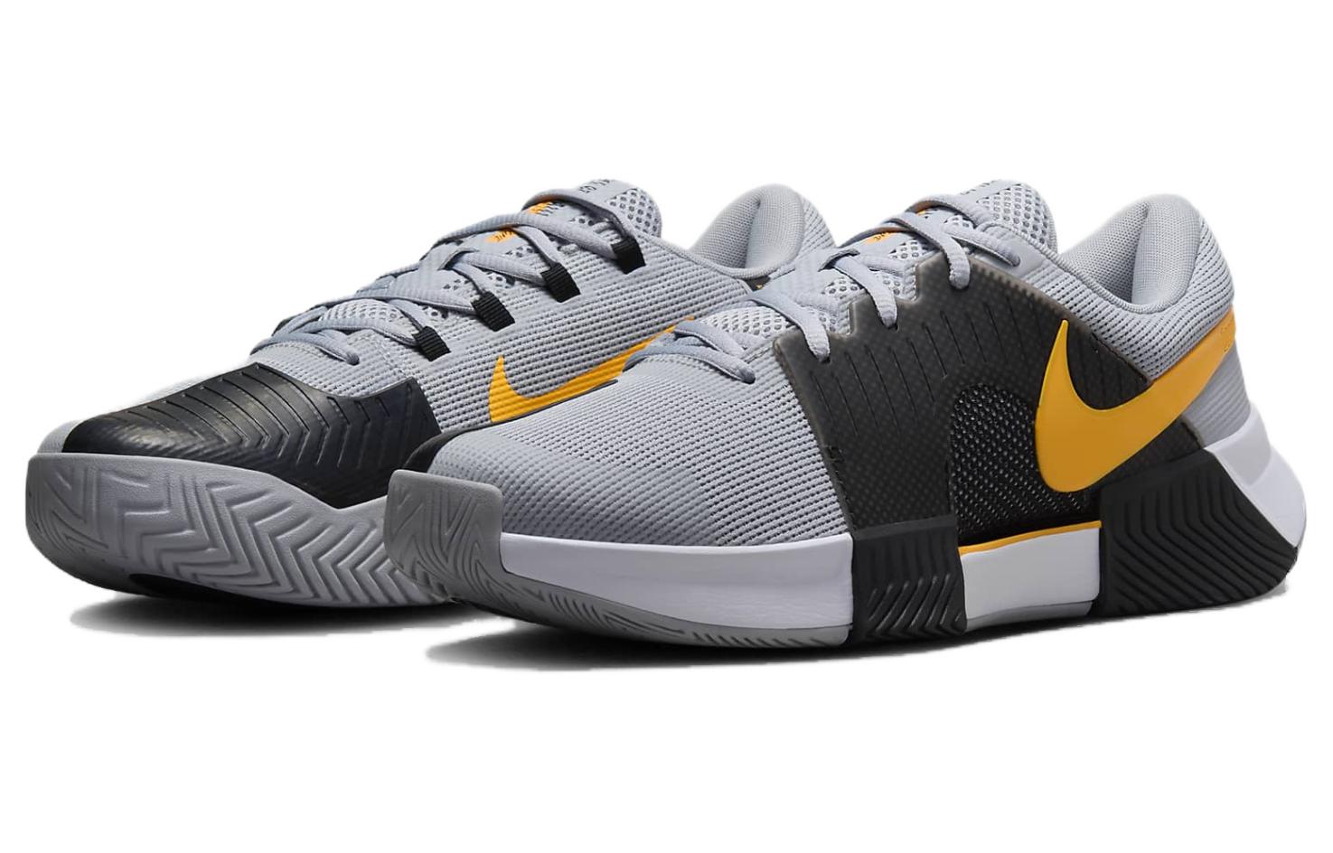 Nike Zoom Gp Challenge 1 Hc Wolf Grey Black White Laser Orange