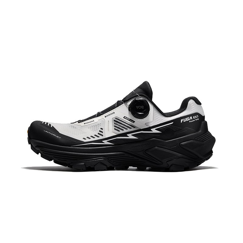 KAILAS FUGA EX3 BOA Trail Running Shoes Men’s Unbleached Original Color/Ink Black